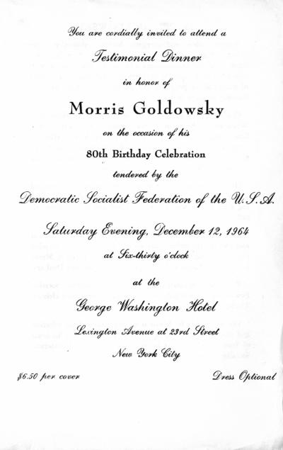 Invitation - Front