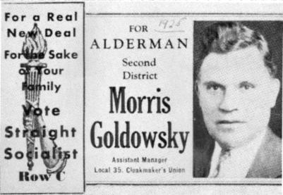 Campaign poster from 1925